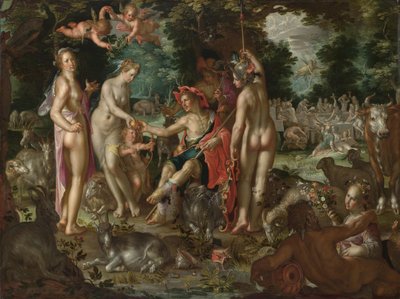 The Judgement of Paris by Joachim Wtewael or Utewael